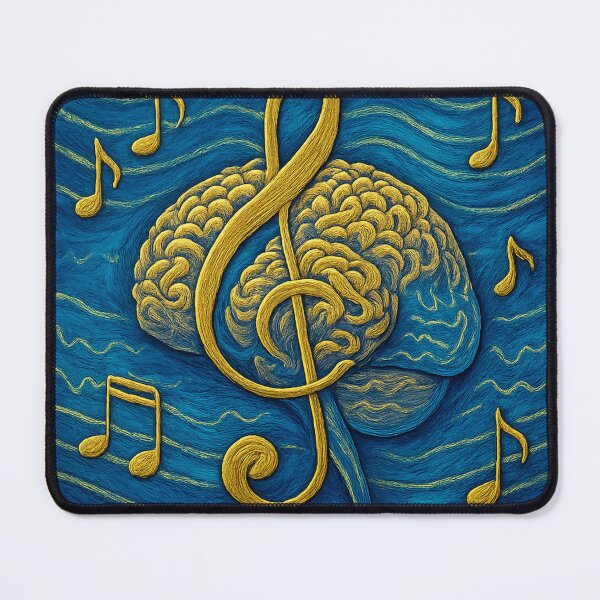 Item preview, Neuro Symphony - Music Therapist Brain Art designed and sold by TONSNAP.