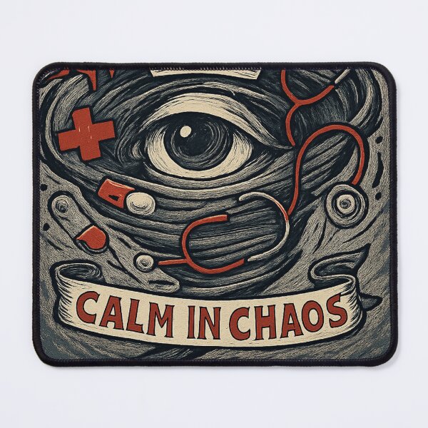 Item preview, Emergency Eye - ER Nurse Storm Chaser Art designed and sold by TONSNAP.