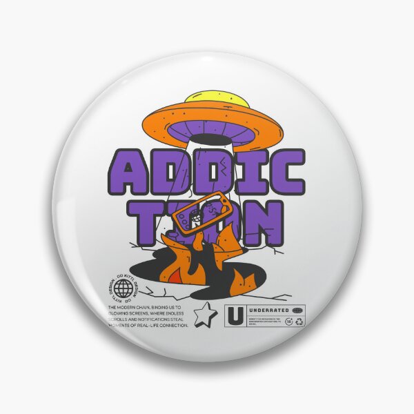 Item preview, Addiction – Modern Tech & Screen Dependency Artwork designed and sold by HasHs.
