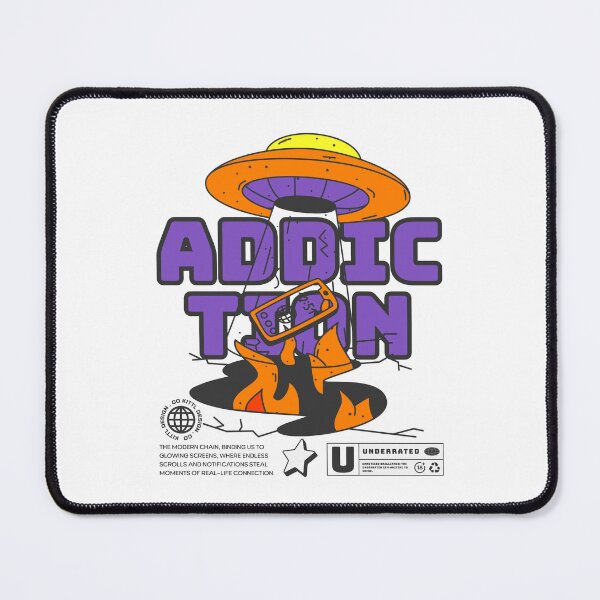Item preview, Addiction – Modern Tech & Screen Dependency Artwork designed and sold by HasHs.