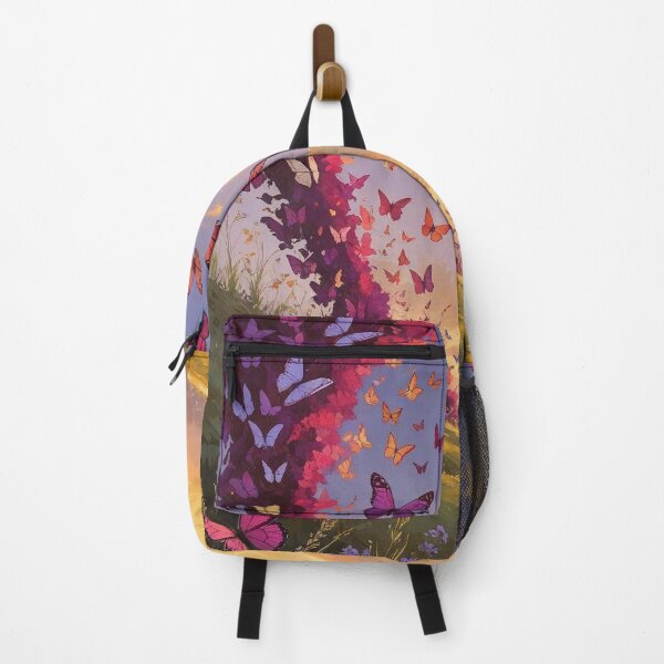 Item preview, Midsummer Butterfly Dance – Wildflower Cottagecore designed and sold by Deezyned.