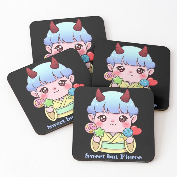 Item preview, Sweet but Fierce – Cute Baby Oni Candy Design designed and sold by PunnyBean.