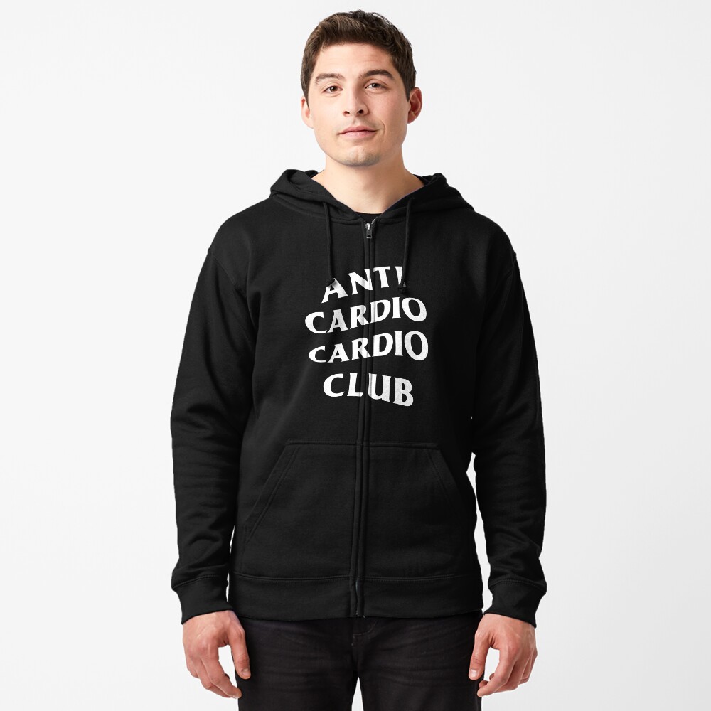 anti cardio cardio club shirt