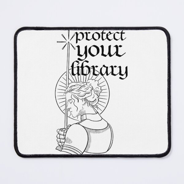 Item preview, Protect Your Library - Black designed and sold by Lady Emlyn Art.