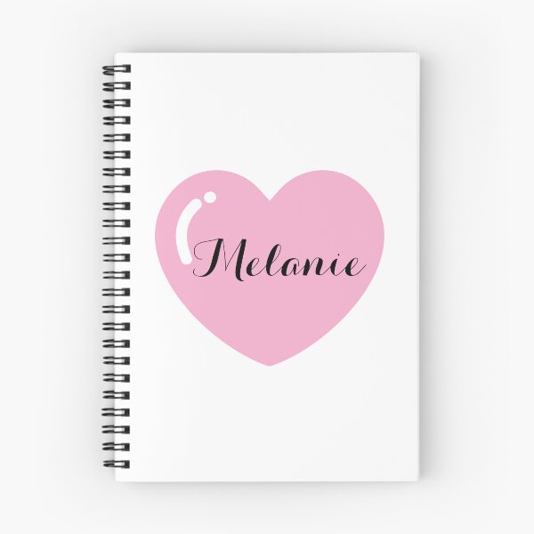Item preview, Melanie Name with Pink Heart  designed and sold by Artbymonika.