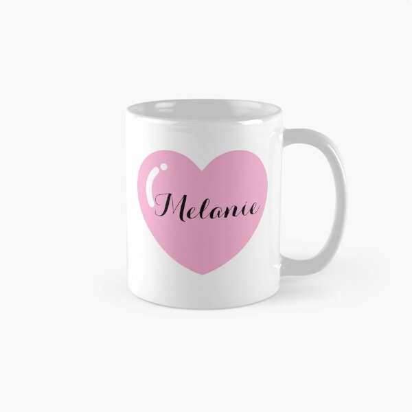 Item preview, Melanie Name with Pink Heart  designed and sold by Artbymonika.