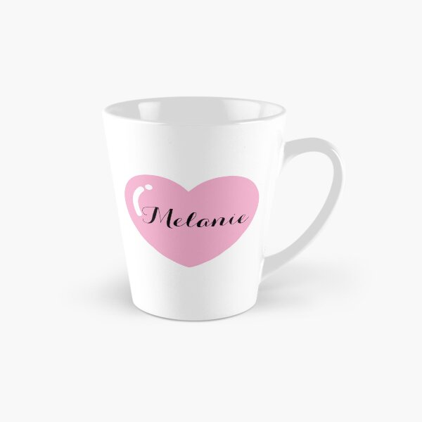Item preview, Melanie Name with Pink Heart  designed and sold by Artbymonika.