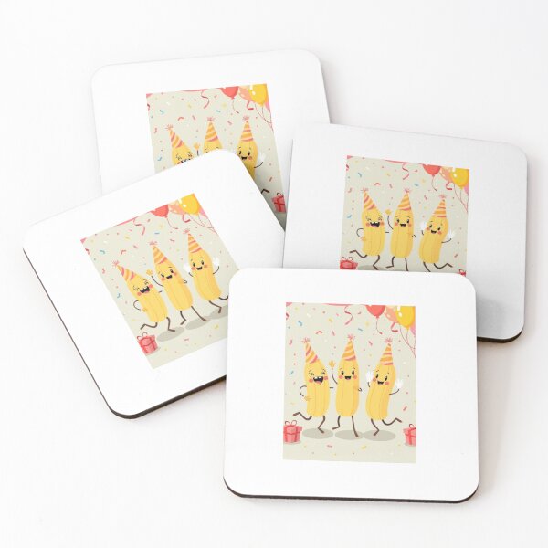 Item preview, Dancing banana birthday funny cute gift meme happy party hat designed and sold by CheeseBlueprint.