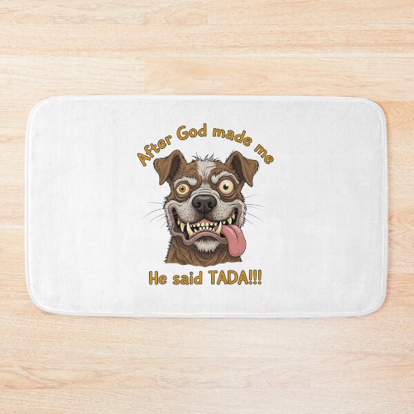 Item preview, Ugly Dog, God, ugly, dog, Funnyfits70, retro, vintage, meme, funny, humor designed and sold by FunnyFits70.