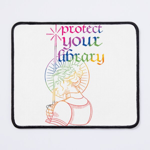 Item preview, Protect Your Library - Pride designed and sold by Lady Emlyn Art.