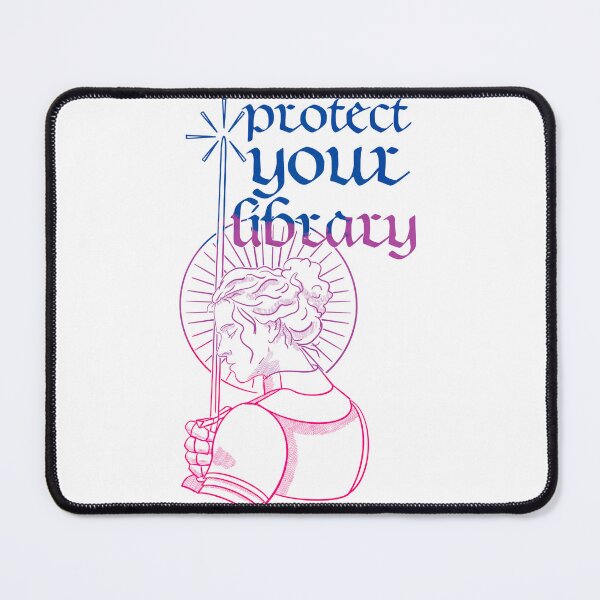Item preview, Protect Your Library - Bi Pride designed and sold by Lady Emlyn Art.