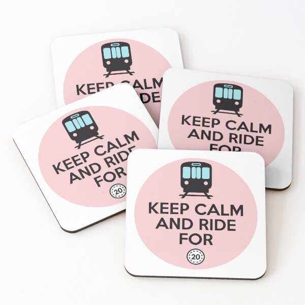 Item preview, Keep Calm and Ride for 20 – Bangkok BTS Skytrain designed and sold by pick-o-print.