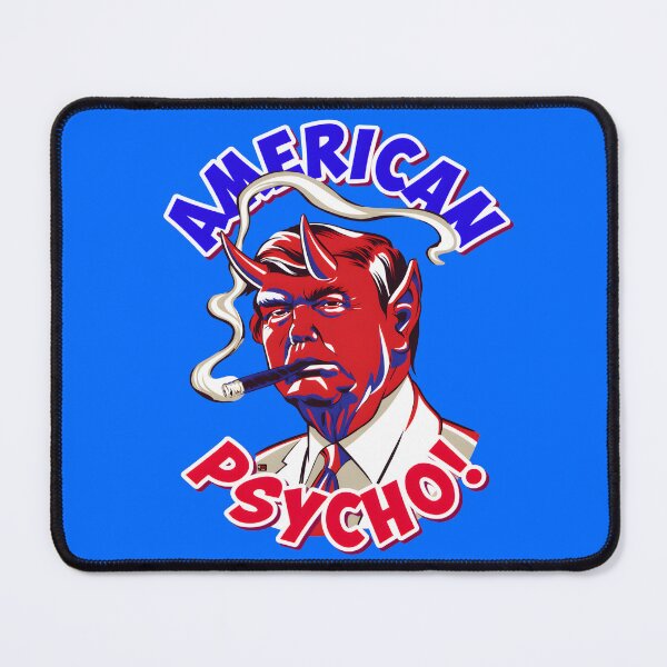 Item preview, “American Psycho: Cartoon Edition” designed and sold by Dark Humor Designs Co..