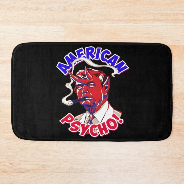 Item preview, “American Psycho: Cartoon Edition” designed and sold by Dark Humor Designs Co..