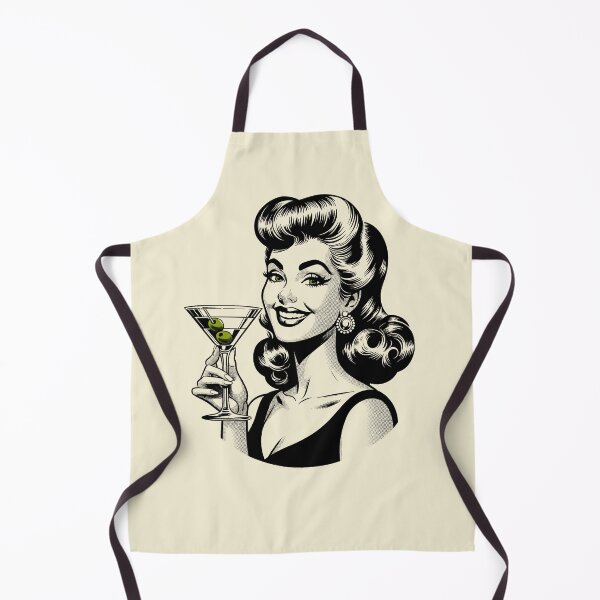Artikelvorschau, Martinis & Mischief – Retro Noir Cocktail Art entworfen und verkauft von Broken Minimalister.