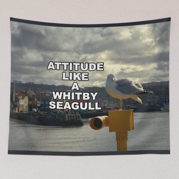 Item preview, Whitby Seagull Attitude designed and sold by Alisonchambers2.