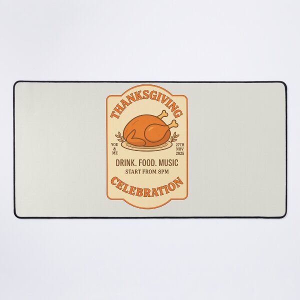Item preview, Happy Thanksgiving 2025 Autumn Feast Vibes designed and sold by Piralez.
