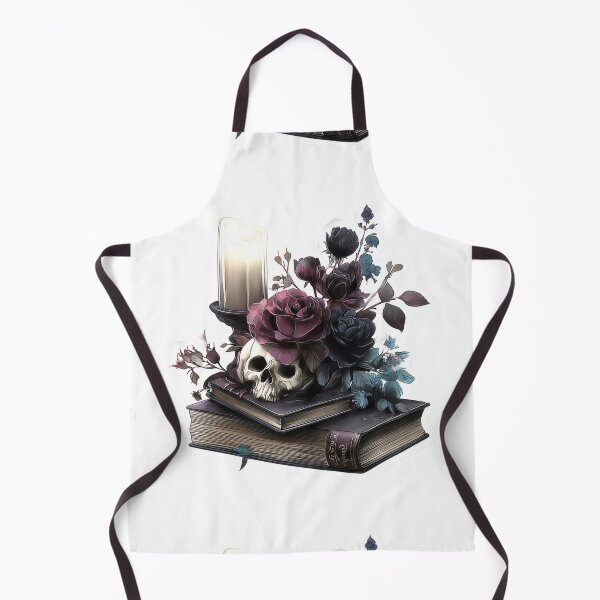 Item preview, Dark academia book stack designed and sold by MendaciousMina.