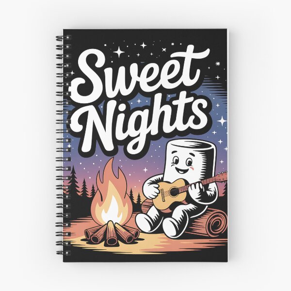 Item preview, Sweet Nights Campfire Marshmallow designed and sold by WanDee2025.