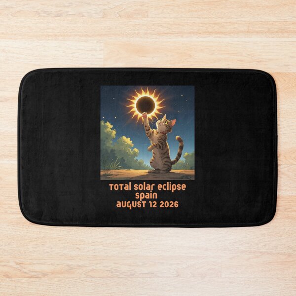 Item preview, Total Solar Eclipse Spain August 2026 Cat designed and sold by sydney-syder.