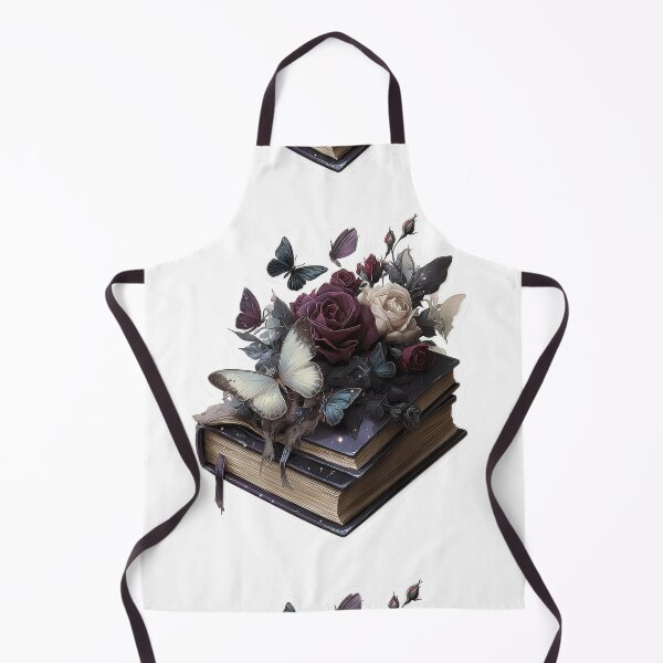 Item preview, Dark academia book stack designed and sold by MendaciousMina.