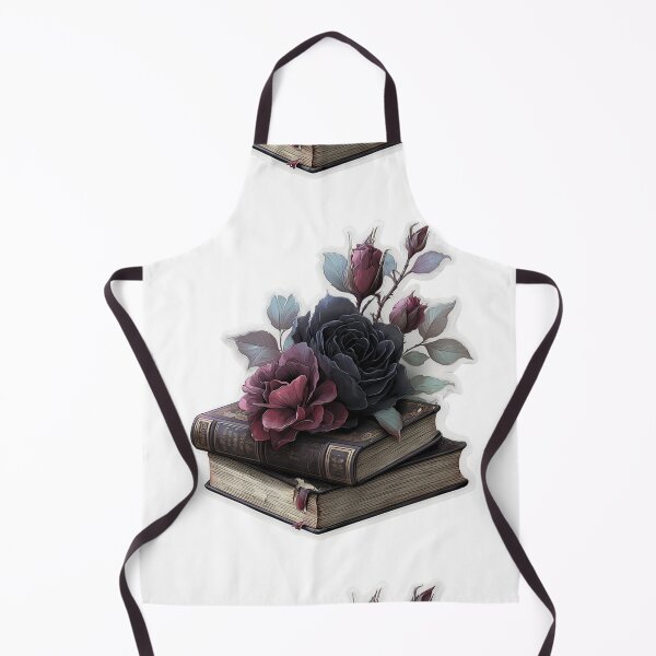 Item preview, Dark academia book stack designed and sold by MendaciousMina.