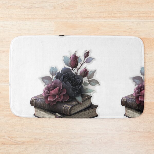 Item preview, Dark academia book stack designed and sold by MendaciousMina.