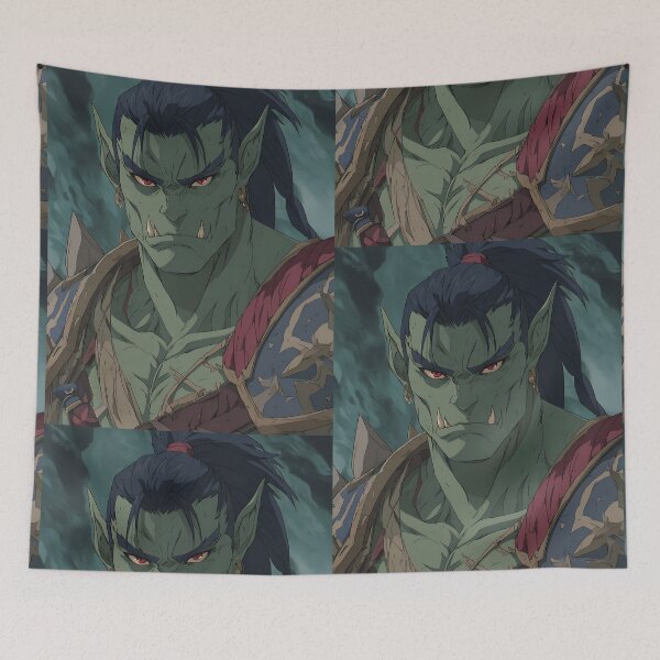 Item preview, Savage Orc Token designed and sold by bapupa.
