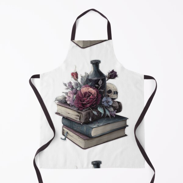 Item preview, Dark academia book stack designed and sold by MendaciousMina.