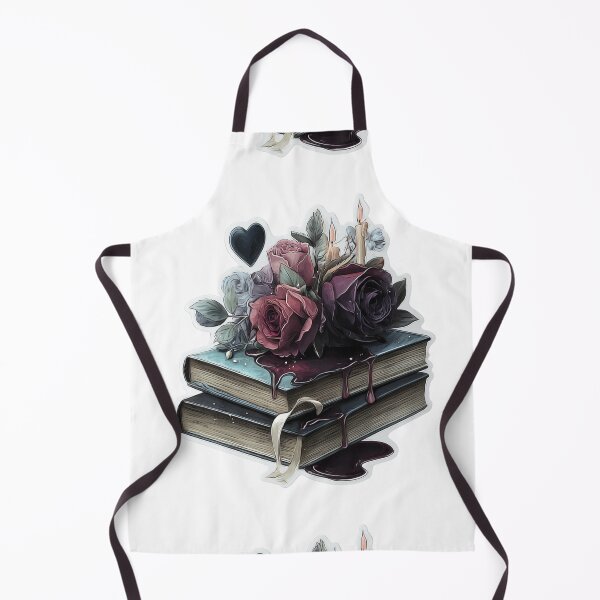 Item preview, Dark academia book stack designed and sold by MendaciousMina.