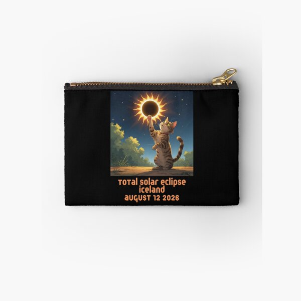 Item preview, Total Solar Eclipse Iceland August 2026 Cat designed and sold by sydney-syder.