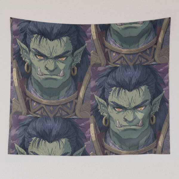 Item preview, Brutal Orc Token designed and sold by bapupa.