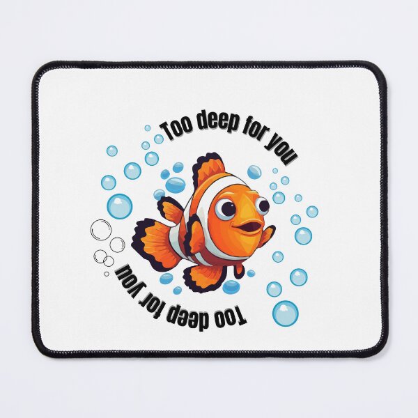 Item preview, Funny Pisces Shirt – Too Deep For You | Zodiac Gift designed and sold by Mindsafe8.