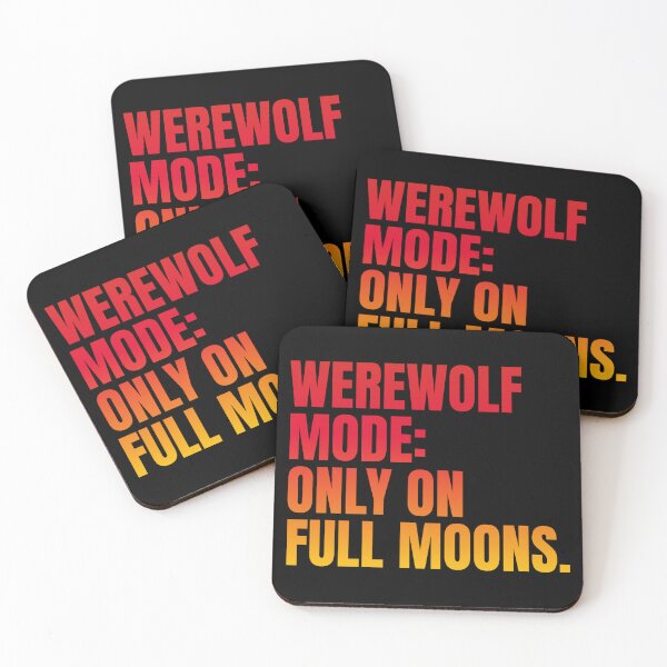 Artikelvorschau, Werwolf-Modus: Nur bei Vollmond. entworfen und verkauft von D3signsByM3.