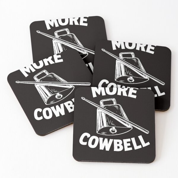 Item preview, More Cowbell T Shirt Funny Novelty Tee designed and sold by chris-ellis-art.