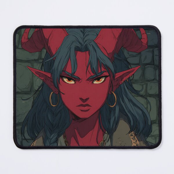 Item preview, Infernal Tiefling Token designed and sold by bapupa.