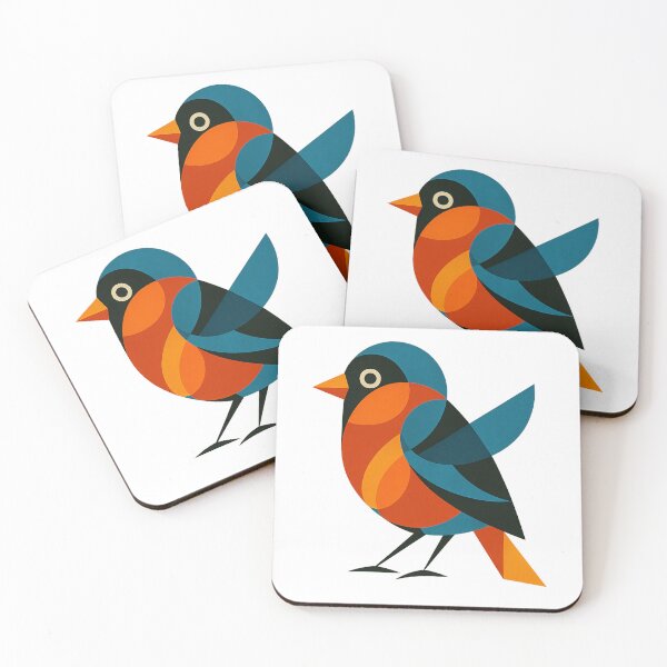 Item preview, Geometric Mid-Century Modern Bird designed and sold by Nuvijo.