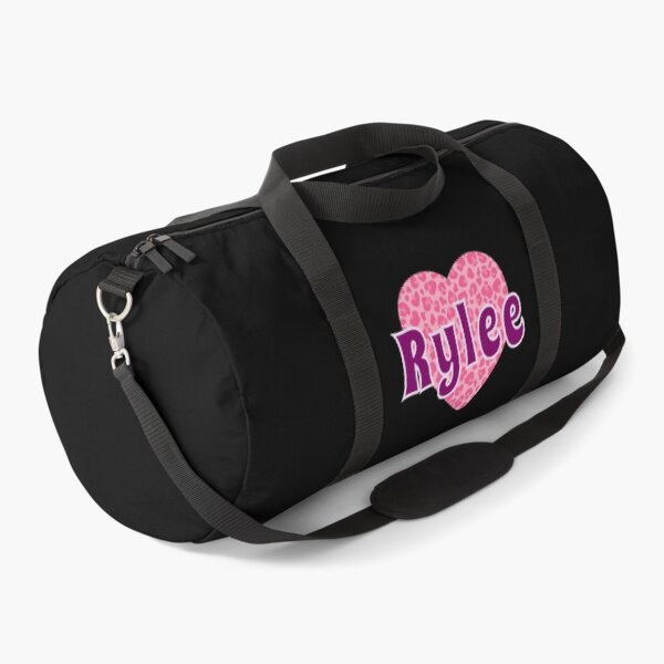 Item preview, Rylee Name Pink Leopard Heart  designed and sold by Jeallan Designs.