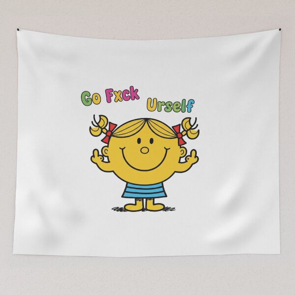 Item preview, Little Miss, Sunshine, savage, rude, parody, Funnyfits70, retro, vintage, meme, funny, humor designed and sold by FunnyFits70.