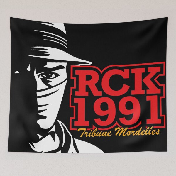 Item preview, RCK Tribune Mordelles Rouge Et Noir designed and sold by canvasriddle.