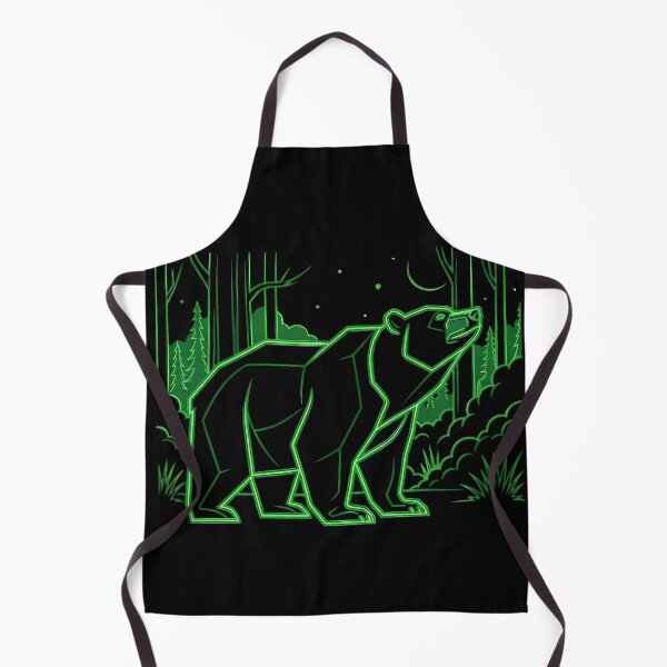 Item preview, Neon Forest Bear designed and sold by Linework Studio.