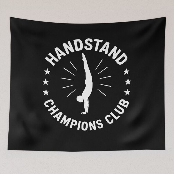 Item preview, Handstand Champions Club BLK | Calisthenics | Yoga | Gymnastics | Fitness training designed and sold by mobX40+.