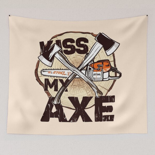 Item preview, Kiss My Axe designed and sold by Aise06.