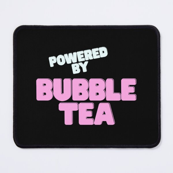Item preview, Powered by Bubble Tea – Funny Boba Tee designed and sold by DanielBDesigns.