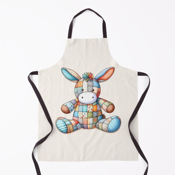 Item preview, Colorful Donkey - Patchwork Animal designed and sold by PawPrintStyles.