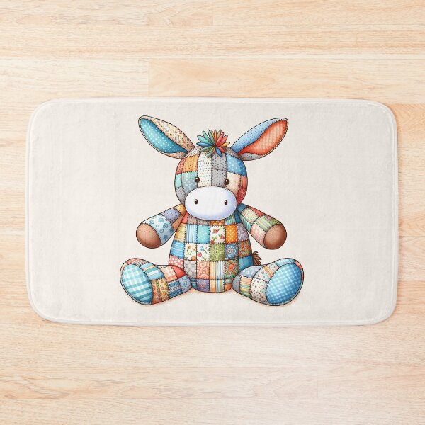 Item preview, Colorful Donkey - Patchwork Animal designed and sold by PawPrintStyles.