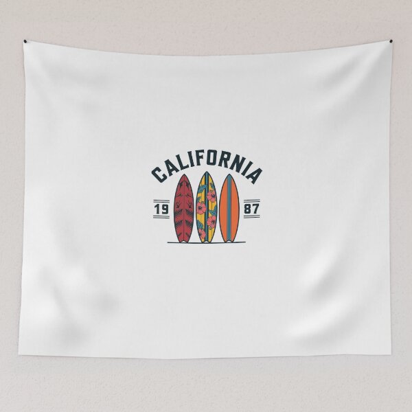 Item preview, California Surfboards 1987 designed and sold by PhilllandArt.
