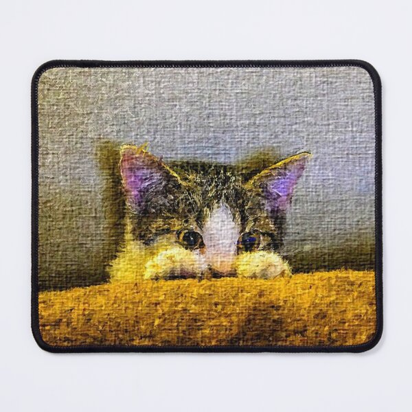 Item preview, Home Decor Wall Digital printable Art; A Frightened Kitten: A Captivating Glimpse into Vulnerability designed and sold by Arts n stories.