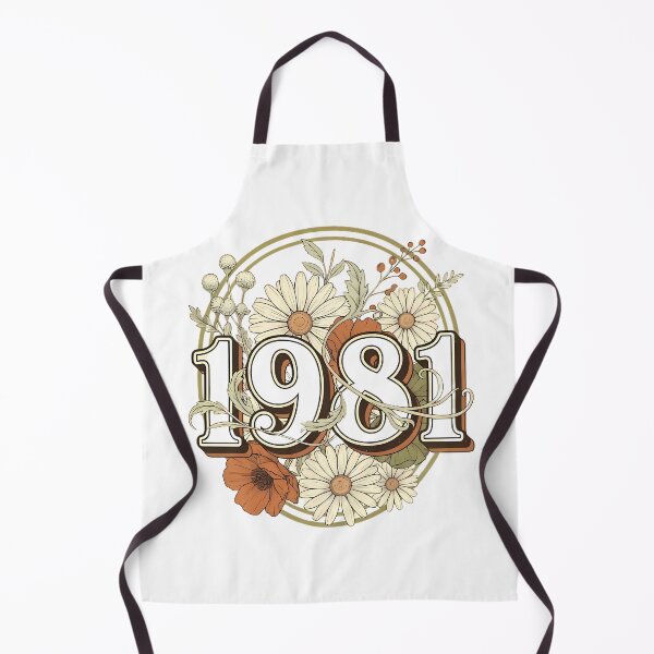 Item preview, Vintage Floral 1981 designed and sold by Linework Studio.