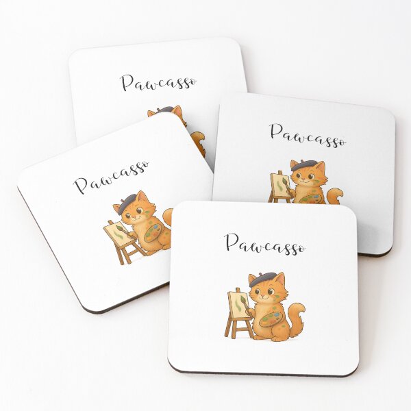 Item preview, Pawcasso - the Painter Cat designed and sold by YasochkaCatsArt.